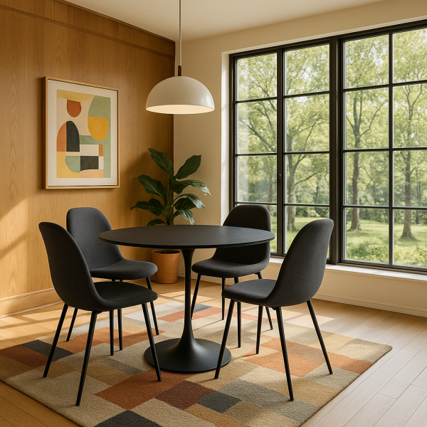 Jídelní stůl ORBIS 100 černá