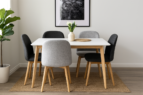 Jídelní stůl SCANDINAVIA natur 120