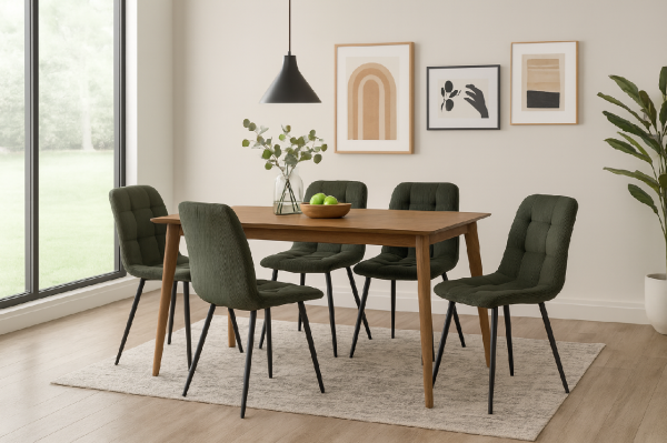 Jídelní židle ARIA zelená