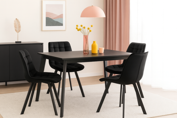 Jídelní židle BELLA černá