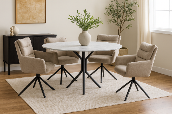 Jídelní židle ENZO béžová