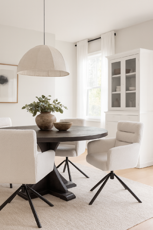 Jídelní židle ENZO bílá