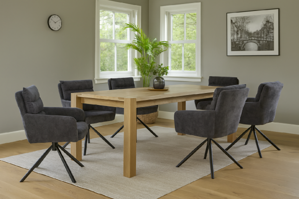 Jídelní židle ENZO tmavě šedá