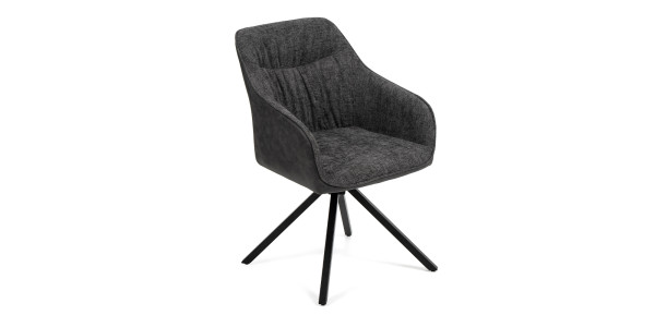 Jídelní židle LOREN tmavě šedá