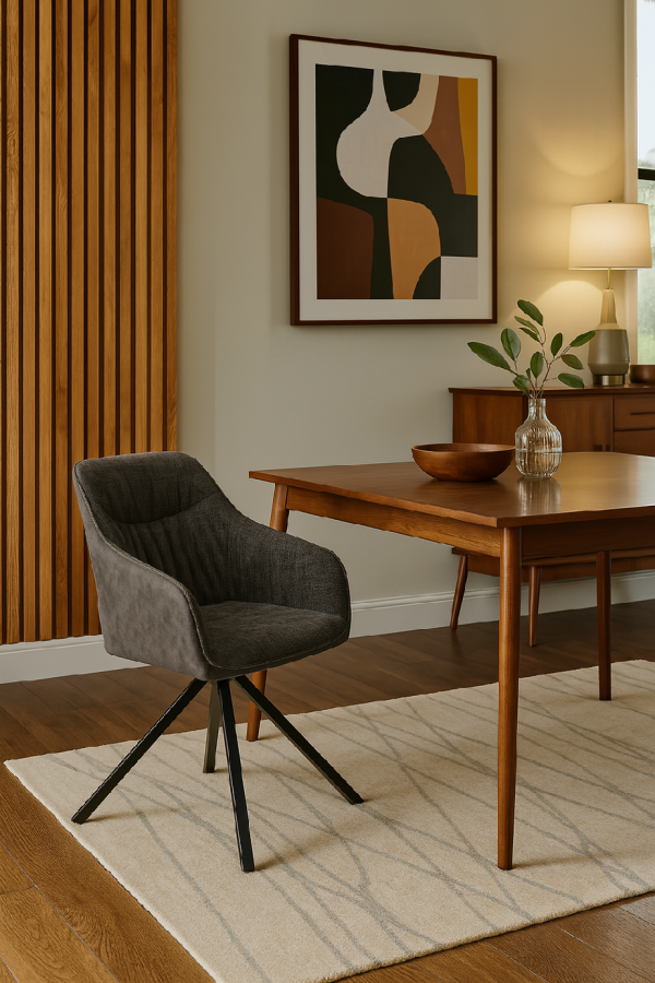 Jídelní židle LOREN tmavě šedá