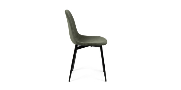 Jídelní židle MARIE zelená manšestr