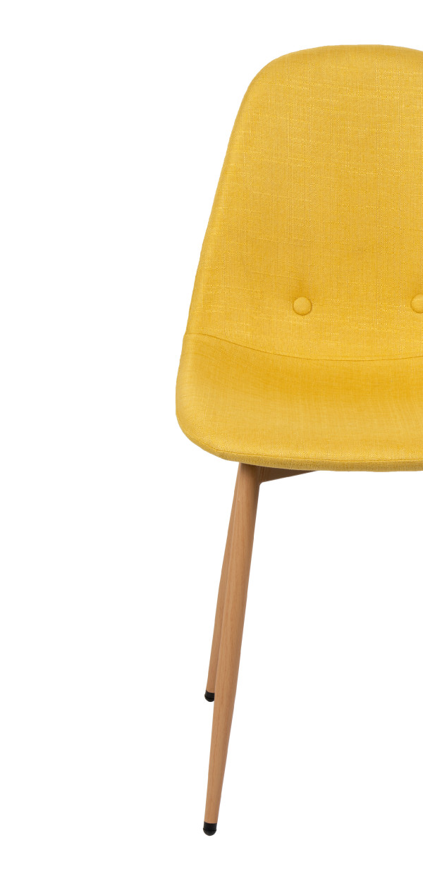 Jídelní židle MARIE žlutá