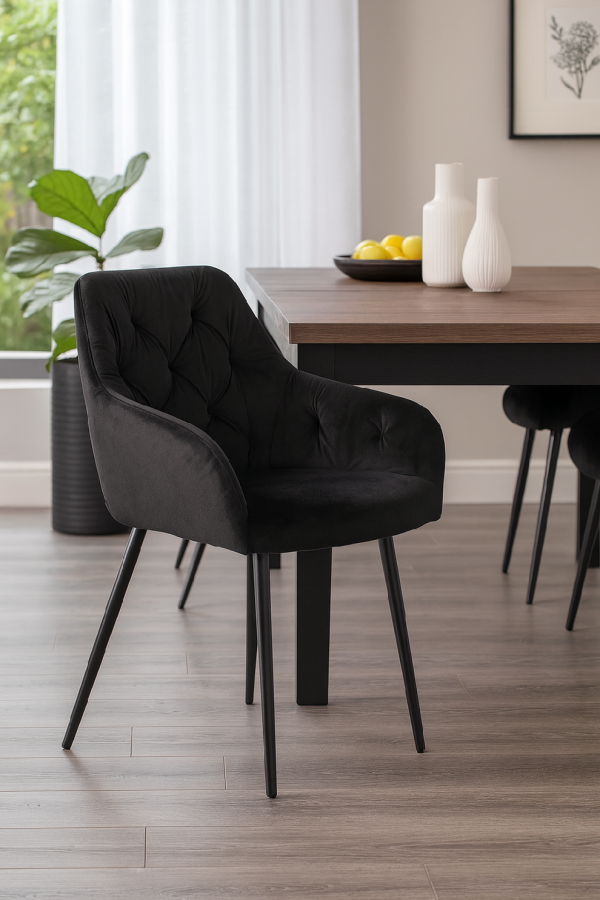 Jídelní židle SIENA černá