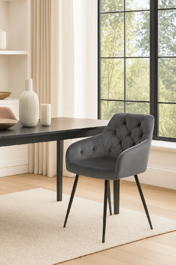 Jídelní židle SIENA šedá