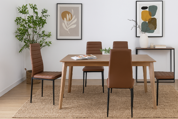 Jídelní židle TINO hnědá