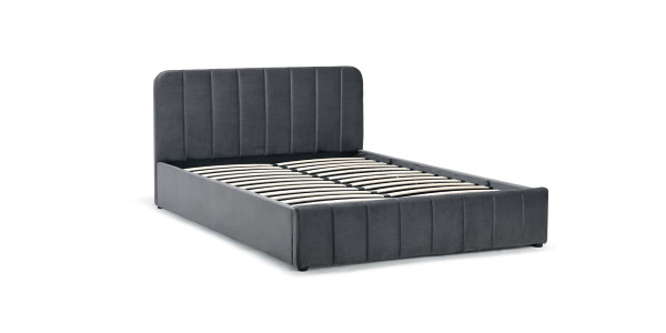 Postel AVENA 140 tm. šedá