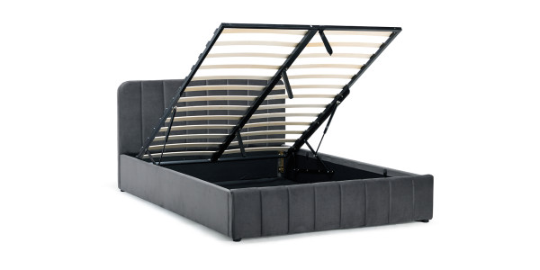 Postel AVENA 140 tm. šedá