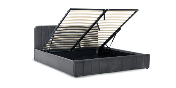 Postel AVENA 180 tm. šedá