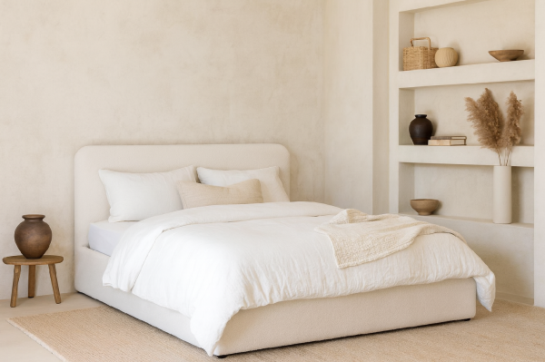 Postel TEDDY 160 bílá