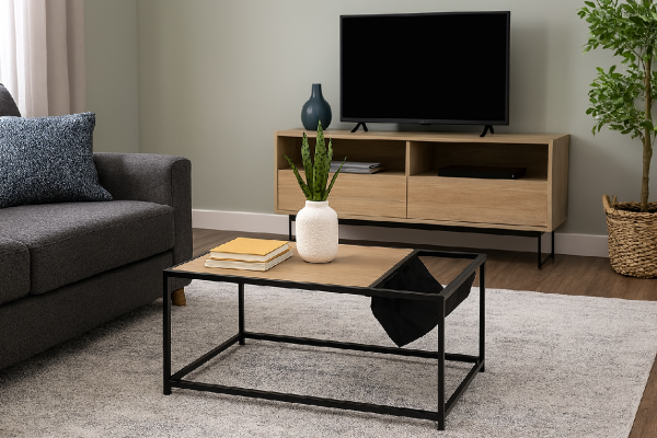 Stolek CAPSA natural