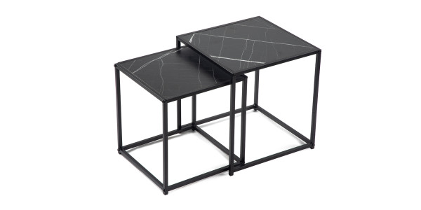 Stolek DUETTA černá