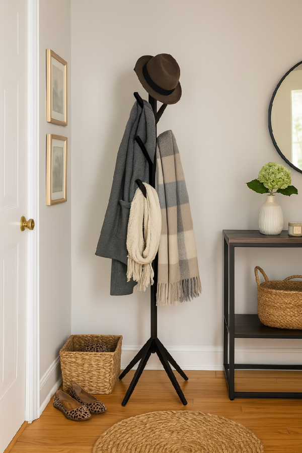 Věšák PORTU černá