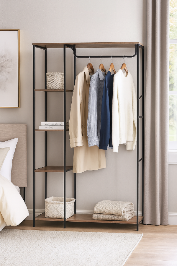 Věšák s policemi ATTRE