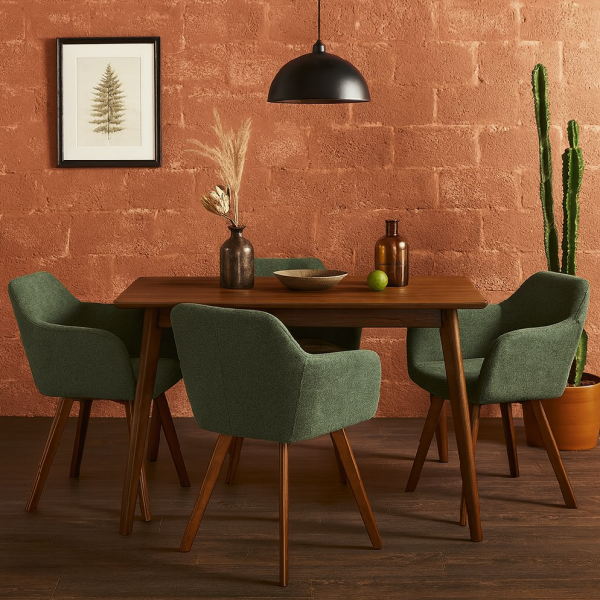 Jídelní židle OLIVIA zelená