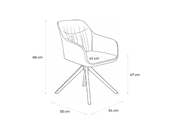 Jídelní stůl GYRUS 120 hnědá + 4ks jídelní židle LOREN zelená