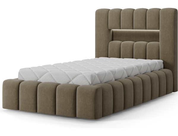 Postel Lamica 90x200 + dřevěný rám/ standardní zvedák/ box na lůžkoviny