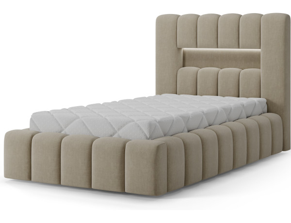 Postel Lamica 90x200 + dřevěný rám/ standardní zvedák/ box na lůžkoviny