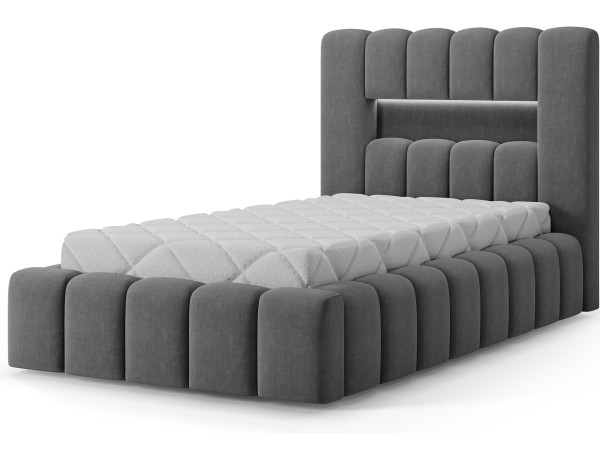 Postel Lamica 90x200 + dřevěný rám/ standardní zvedák/ box na lůžkoviny
