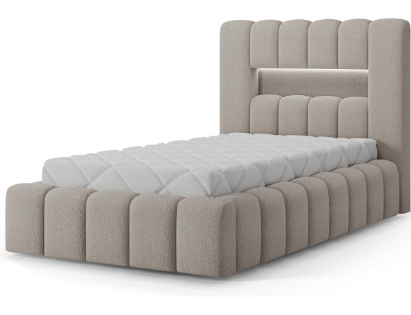 Postel Lamica 90x200 + dřevěný rám/ standardní zvedák/ box na lůžkoviny