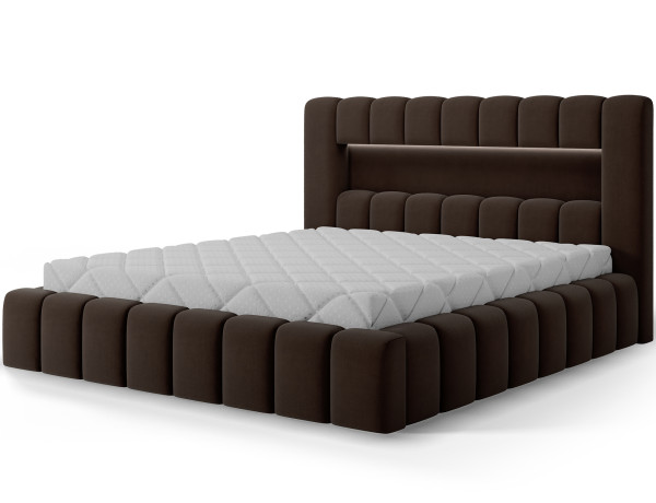 Postel Lamica 140x200 + dřevěný rám/ standardní zvedák/ box na lůžkoviny