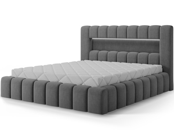 Postel Lamica 140x200 + dřevěný rám/ standardní zvedák/ box na lůžkoviny