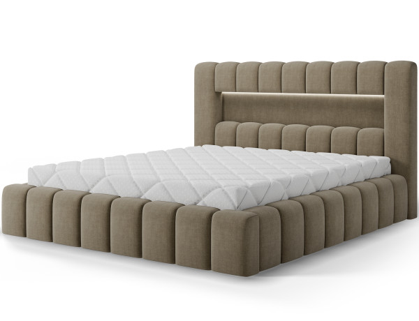 Postel Lamica 140x200 + dřevěný rám/ standardní zvedák/ box na lůžkoviny