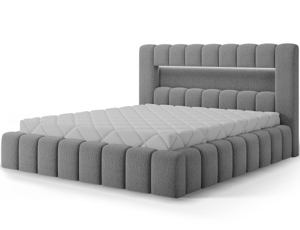 Postel Lamica 140x200 + dřevěný rám/ standardní zvedák/ box na lůžkoviny