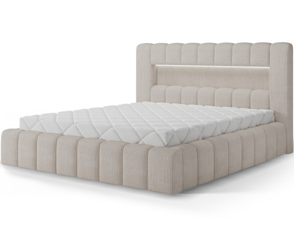 Postel Lamica 140x200 + dřevěný rám/ standardní zvedák/ box na lůžkoviny