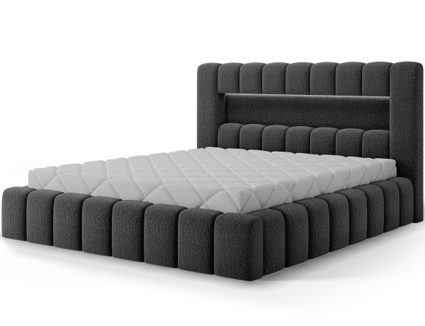 Postel Lamica 140x200 + dřevěný rám/ standardní zvedák/ box na lůžkoviny