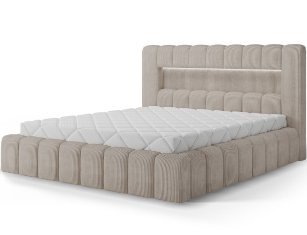 Postel Lamica 140x200 + dřevěný rám/ standardní zvedák/ box na lůžkoviny