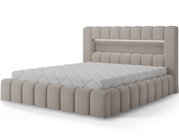 Postel Lamica 140x200 + dřevěný rám/ standardní zvedák/ box na lůžkoviny