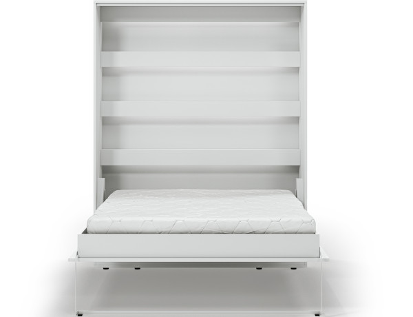 Devesto Vertical Wall Bed 160 White LED