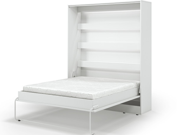 Devesto Vertical Wall Bed 160 White LED