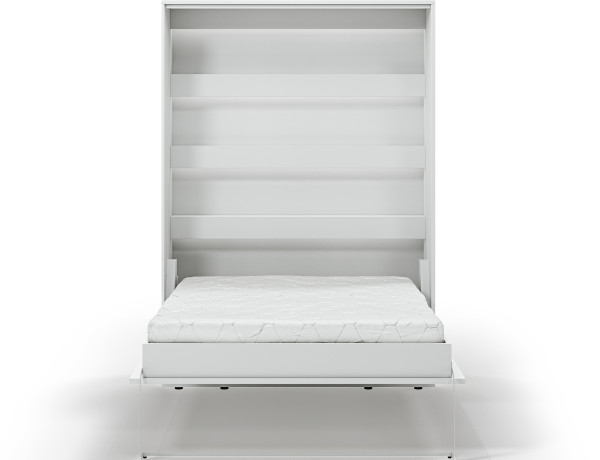 Devesto Vertical Wall Bed 140 White LED