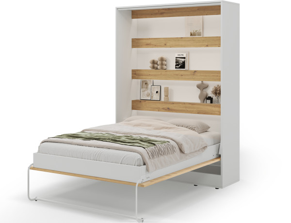 Devesto Vertical Wall Bed 140 Artisan Eiche LED