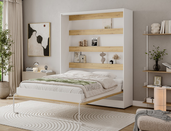 Devesto Vertical Wall Bed 160 Artisan Eiche