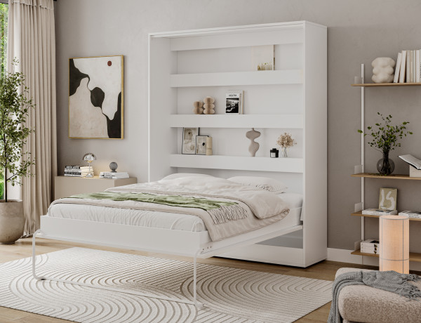 Devesto Vertical Wall Bed 160 White