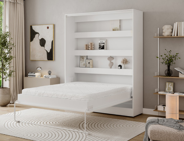 Devesto Vertical Wall Bed 160 White