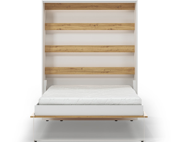 Devesto Vertical Wall Bed 160 Artisan Eiche LED