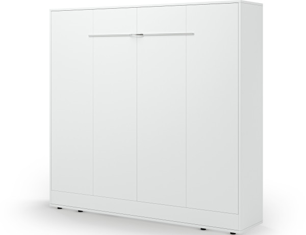 Devesto Horizontal Wall Bed 160 White LED