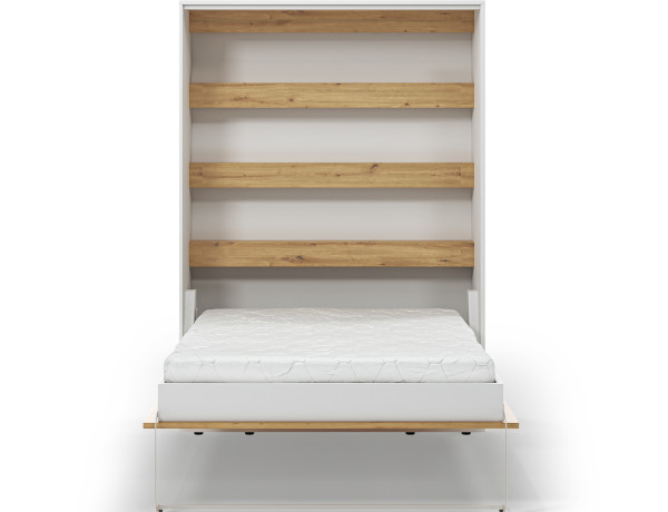 Devesto Vertical Wall Bed 140 Artisan Eiche