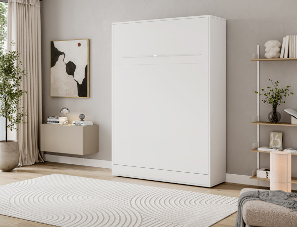 Devesto Vertical Wall Bed 140 White