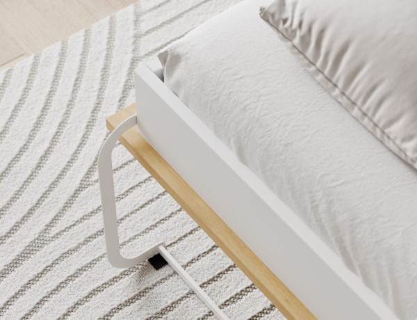 Devesto Horizontal Wall Bed 160 Artisan Eiche