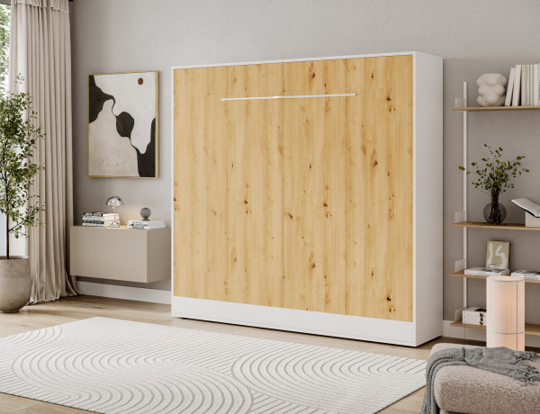 Devesto Horizontal Wall Bed 160 Artisan Eiche