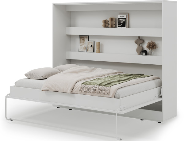 Devesto Horizontal Wall Bed 140 White